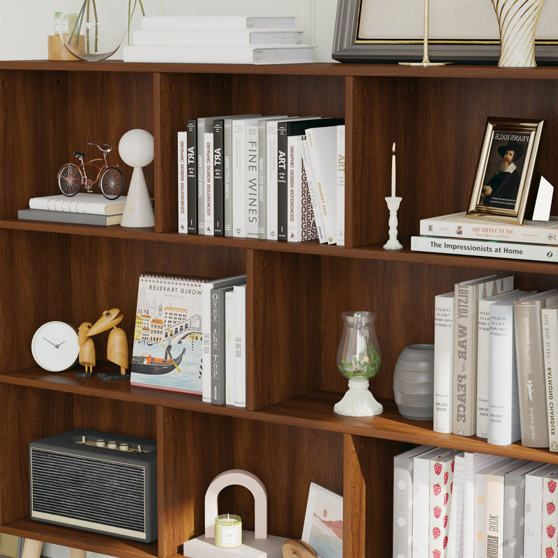 George Oliver Marlik Bookcase & Reviews | Wayfair George Oliver Marlik Bookcase & Reviews | Wayfair